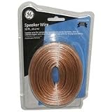 GE 22622 18 Gauge Speaker Wire with No Connector (50 Feet)