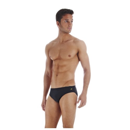 Speedo Herren Badehose 6,5cm Logo Active Brief, navy-gelb, 6, 8068467942 Preisvergleich