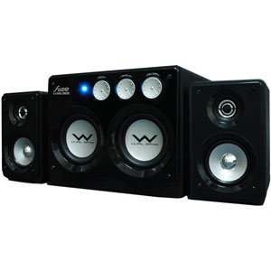 FUZE アンプ内蔵2.2スピーカーシステム ブラック AVS220
