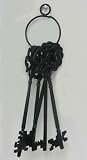 12 Jailer Keys on Ring - Large Metal Pirate Key Set