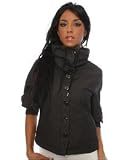 Triple 5 Soul - Triple 5 Soul The IQ Funnel Neck Jacket,Light Jackets for Women (555 Soul)