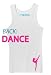 White Ribbed Tank Dance Tank