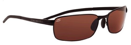 Serengeti Vento Sunglasses, Satin Black with D Polarized Lens