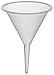 Clear Plastic Funnel w/Micro Tip To Fill Any Small Container (Pkg/9)