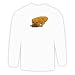 Long Sleeve T-shirt with pet, dog, boxer Large White