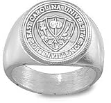 East Carolina Pirates Seal Men's Ring Size 10 1/2 - 14KT Gold Jewelry