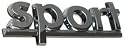 Sport Aufkleber Autoaufkleber Carsticker Car Sticker Heck Emblem Schriftzug Exterieur 3D Auto