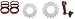 Rockwerks Single Speed Kit - converts multiple speed bikes to single speed