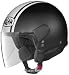 NOLAN N30 FLASHBACK FLAT BLACK MOTORCYCLE Open-Face-Helmet