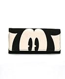 Wallet - Disney - Mickey Mouse Black & Cream Purse Face
