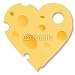 Wallmonkeys Peel and Stick Wall Decals - Gruyere_coeur - Removable Graphic