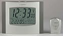 Chaney Instrument Wireless Atomix Clock and Thermometer w/ Sensor