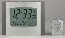 Chaney Instrument Wireless Atomix Clock and Thermometer w/ Sensor
