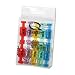 Magnetic Push Pins for Magnetic Planning Boards, Assorted Colors, 20/Pack QRTMPPC