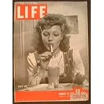 Life Magazine January 18, 1943 - Cover: "Cover Girl" (Rita Hayworth) book cover