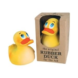 The Original Rubber Duck Sitting