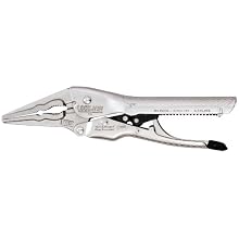 CH Hanson 09300 7-Inch Needle Nose Self-Adjusting Locking Pliers