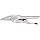CH Hanson 09300 7-Inch Needle Nose Self-Adjusting Locking Pliers