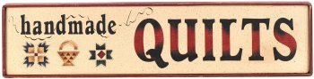 Handmade Quilts Sign
