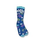 Microfiber Floral Sock