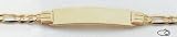  : 14kt Yellow Gold 6' Child ID Bracelet - BID48-6