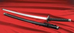 Childrens Toyshop  Sporting Goods : CARBON STEEL SAMURAI KATANA SWORD