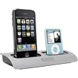 Griffin PowerDock Dual-Position Charging Station for iPod and iPhone (Silver)
