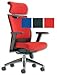 Adroit Rossillion Plus Task Armchair Headrest Back H700 820mm W490xd510xh440 510mm Red