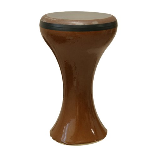 Baby Ceramic Doumbek  Brown  Fiberskyn