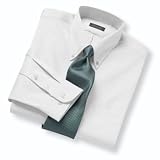 Arrow Wrinkle Free Pinpoint Dress Shirt - Button Down Collar