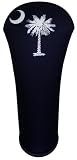 SOUTH CAROLINA STATE FLAG THEME DESIGN DRIVER HEAD COVER GOLF CLUB HEADCOVER