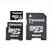 トランセンド microSD 2GB SD miniSD変換アダプター付属 TS2GUSD-2　(2G)マイクロSD
