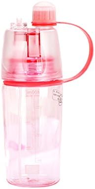 Lerela Sports Drinking and Misting Hydration Bottle BPA-Free Water Bottle 400ml - 13oz