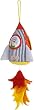 sigikid 49673 - PlayQ Babyspieluhr, Raketendesign