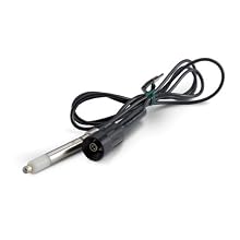 Hanna Instruments HI7856/1 Connection Cable with Screw Cap and US Standard Connector, 3mm Diameter x 1m Length