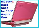 mCover® PINK Hard Shell Case for Acer Aspire One 10.1 AOD150 Netbook - Compatible with 3/6/9-cell battery