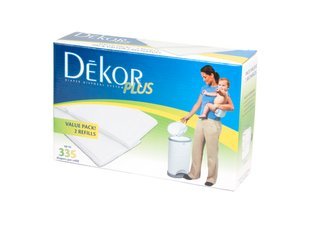 Diaper Dekor Plus Refills 2 Pack