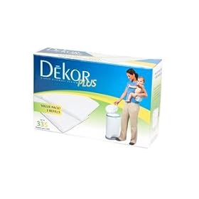 Diaper Dekor Plus Refill - 2 Pack