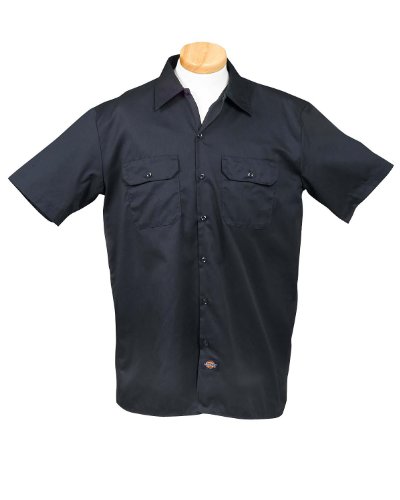 Dickies Men's 5.25 oz. Short-Sleeve Work Shirt>3XL DARK NAVY 1574