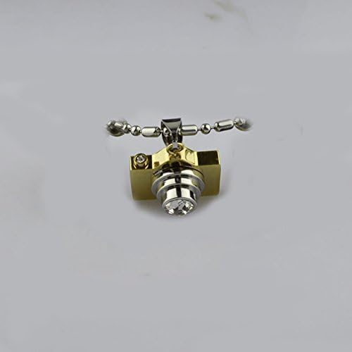 Jewelryfinds New Creative Camera For Boys And Girls Titanium Steel Rhinestoned Pendants