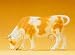 COW GRAZING - PREISER G SCALE MODEL TRAIN ANIMAL FIGURES 47000
