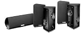 Polk Audio RM95 Home Theater Speaker System 4 compact satellites and 1 center channel speaker