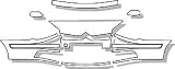 3M Lackschutz Folie Frontschutzset transparent (Citroen C5 Limo/ Fliessheck 10/2004)