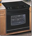 Frigidaire FED365EB 30" Drop-in Electric Range with 4 Radiant Elements &amp; Dual Radiant Baking System: Black on Black