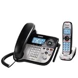 Uniden DECT 6.0 Expandable Corded / Cordless Phone System with Caller ID and Answering Machine
