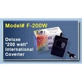 Seven Star F-200 Watt Voltage Converter Transformer Step Down 220 volts