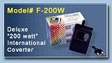 Seven Star 200 watt Voltage Converter Transformer Step Down 220 volts