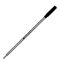 Monteverde Ballpoint Black Refill to Fit Cross Ballpoint Pens, Medium Point, Soft Roll,  2 Per Pack (C132BK)