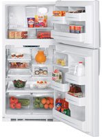 GE 21.7 Cubic Foot WhiteTop-Freezer Refrigerator