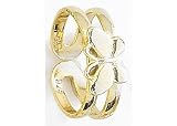 Signature Butterfly Double Band 18KT GOLD OVER STERLING